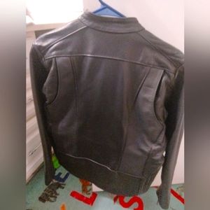 Women's Authentic Black Leather Riding Jacket